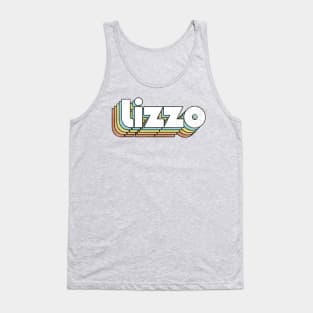 Lizzo - Retro Rainbow Letters Tank Top